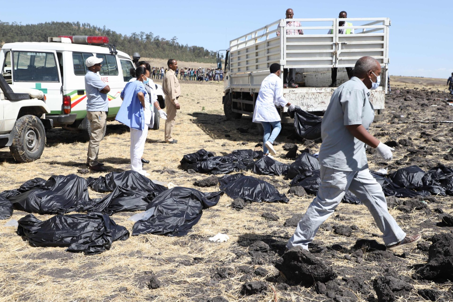 Ethiopian Airlines. As imagens depois da tragédia | Fotogaleria