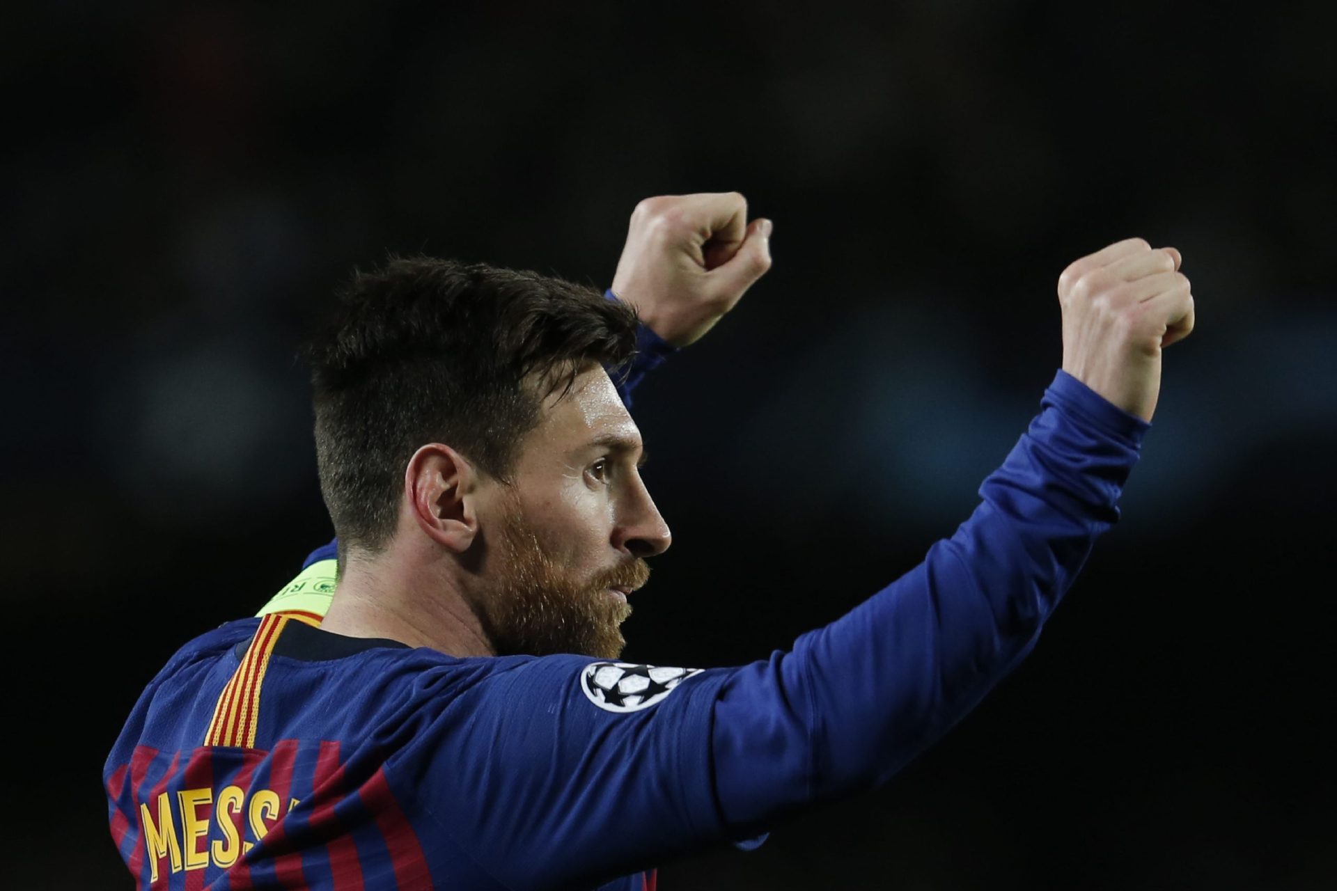 Messi. “O que Ronaldo e a Juventus fizeram ontem foi impressionante”