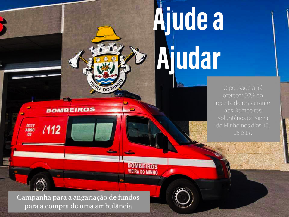 Bombeiros de Vieira do Minho pedem ambulância