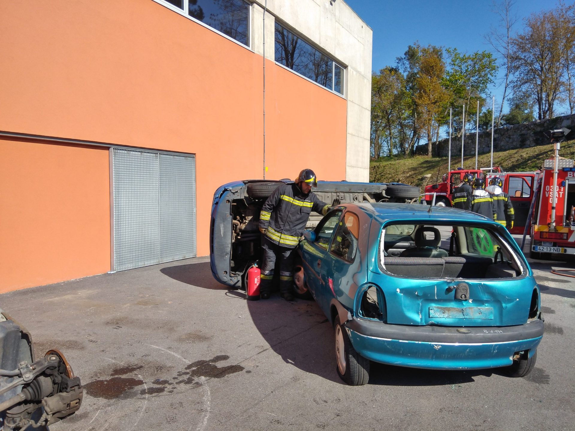 Sapadores melhoram desencarceramento em Braga