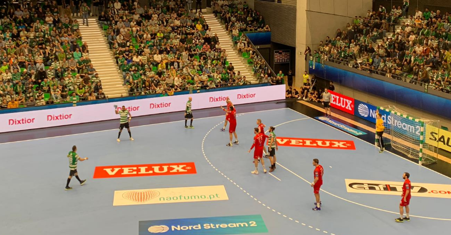 Sporting perde primeira mão dos oitavos da Liga dos Campeões de andebol