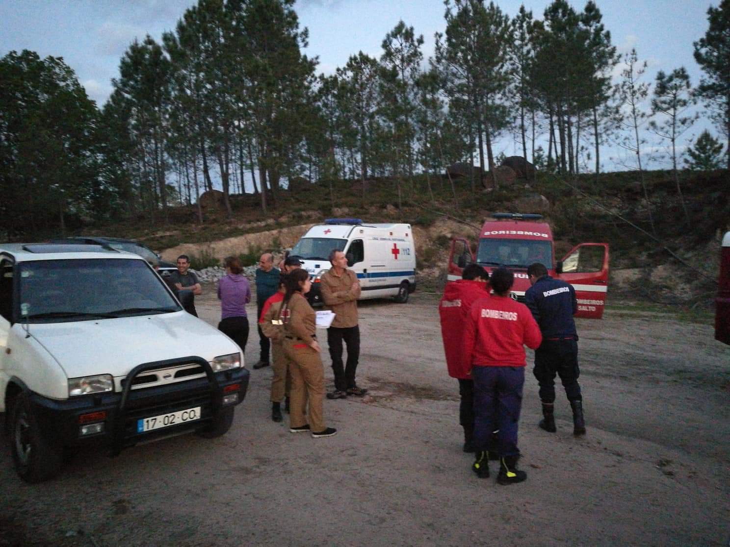 Homem resgatado no Gerês