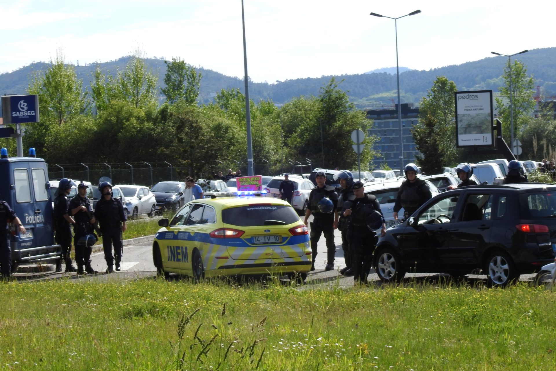 PSP deteve adeptos do Benfica no jogo em Braga