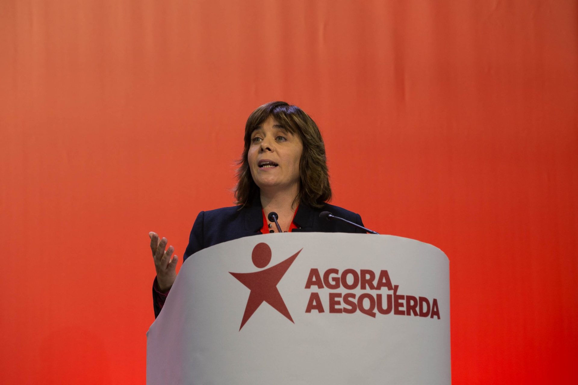 &#8220;É importante que toda a gente vá votar&#8221;, diz Catarina Martins