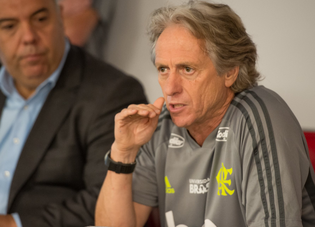 Jorge Jesus no Flamengo: &#8220;Não se pode falar de outra maneira neste clube: é ganhar, ganhar, ganhar&#8221;