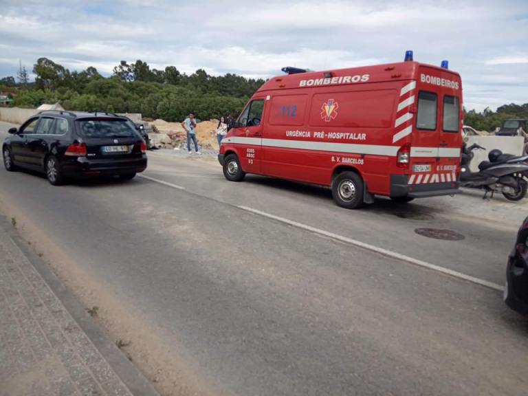 Mulher ferida num despiste em Barcelos