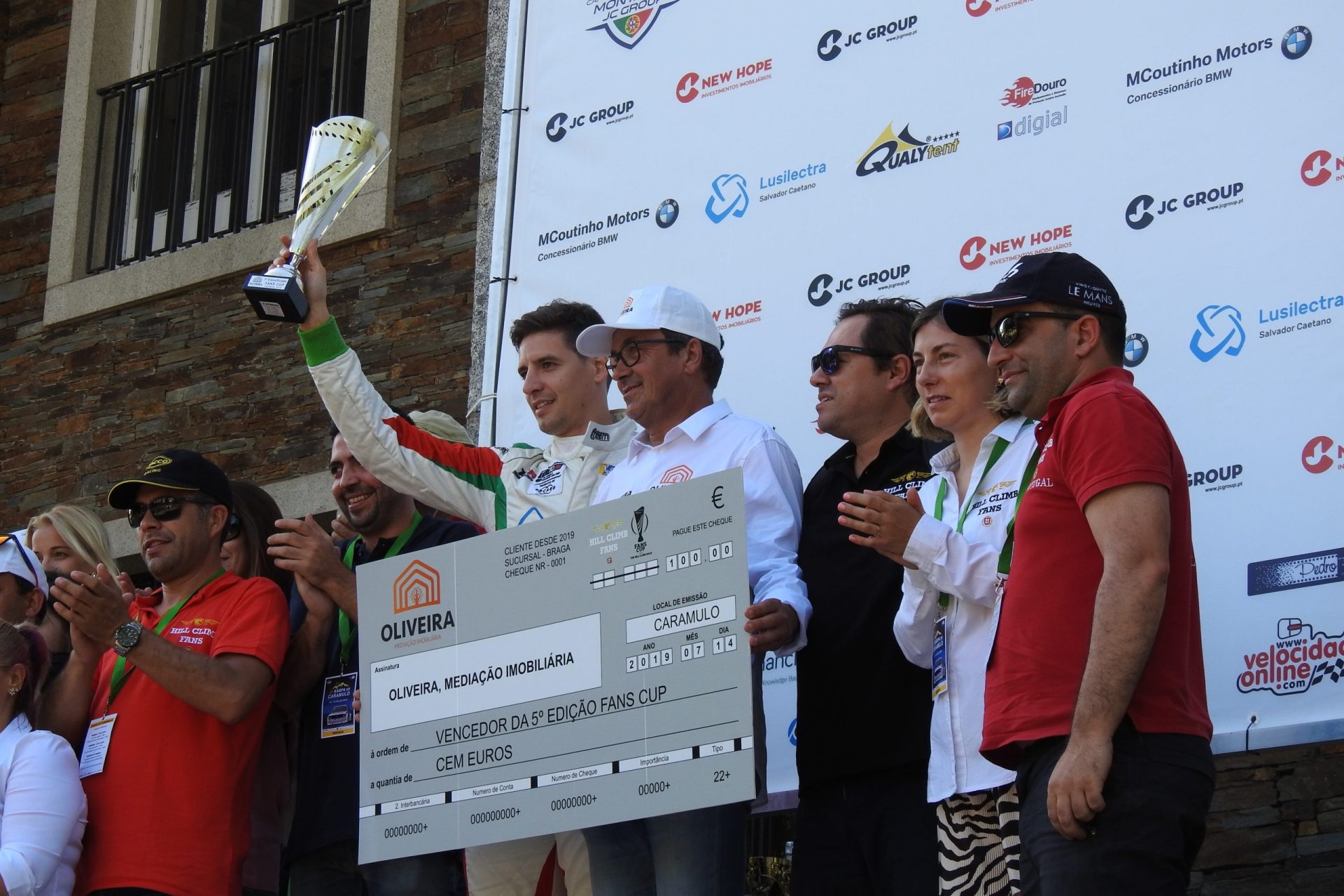 Troféu Fans Cup para o piloto internacional José Rodrigues