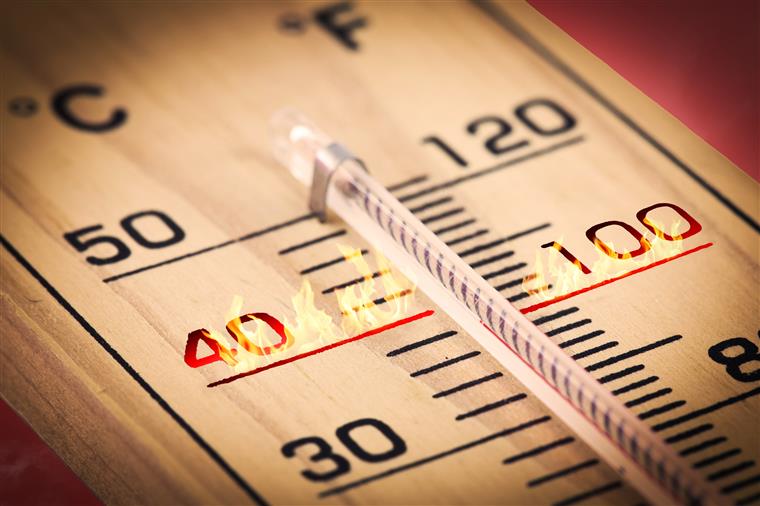 Semana começa com temperaturas a rondar os 40 graus