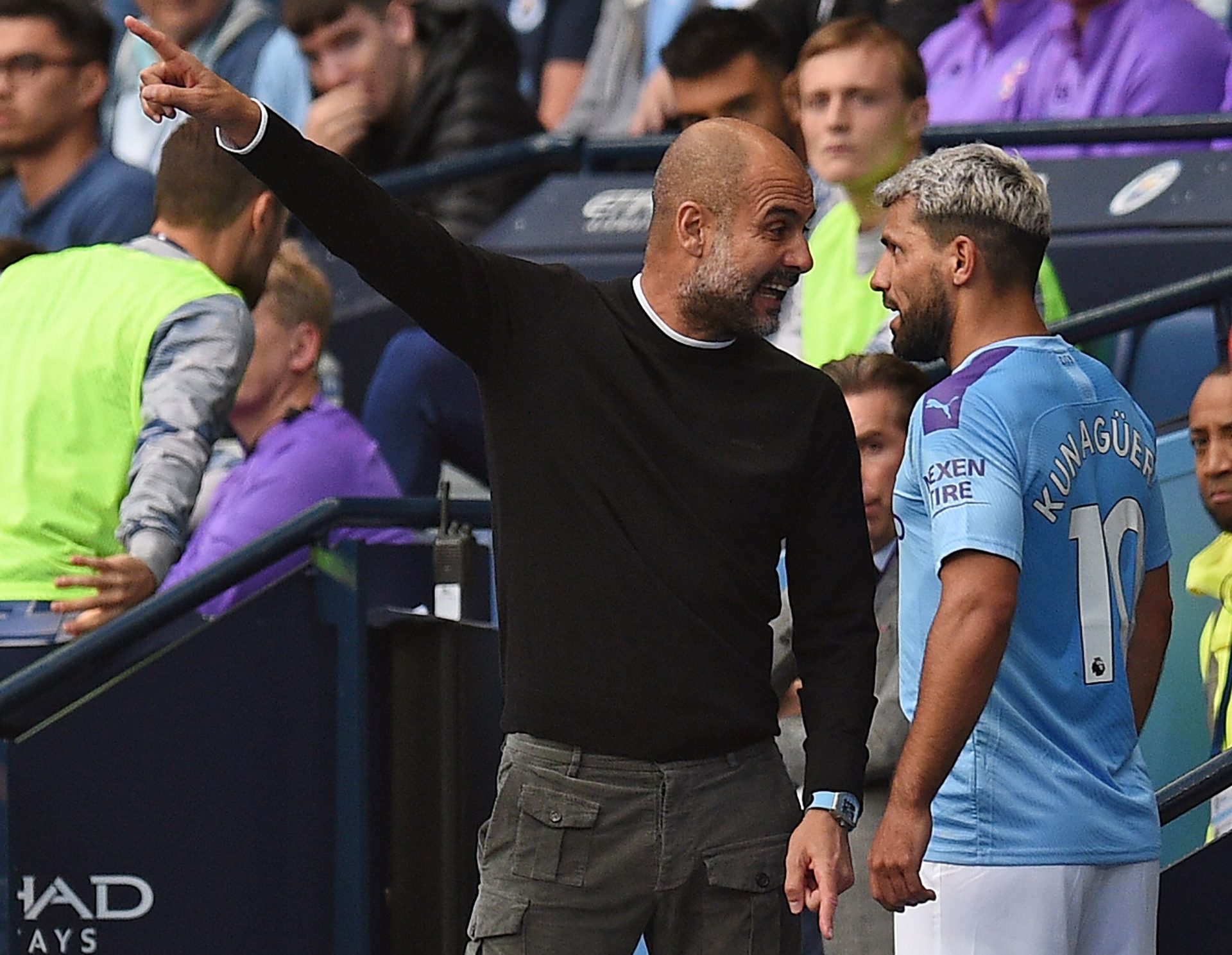 Guardiola reage à discussão com Aguero [fotogaleria]