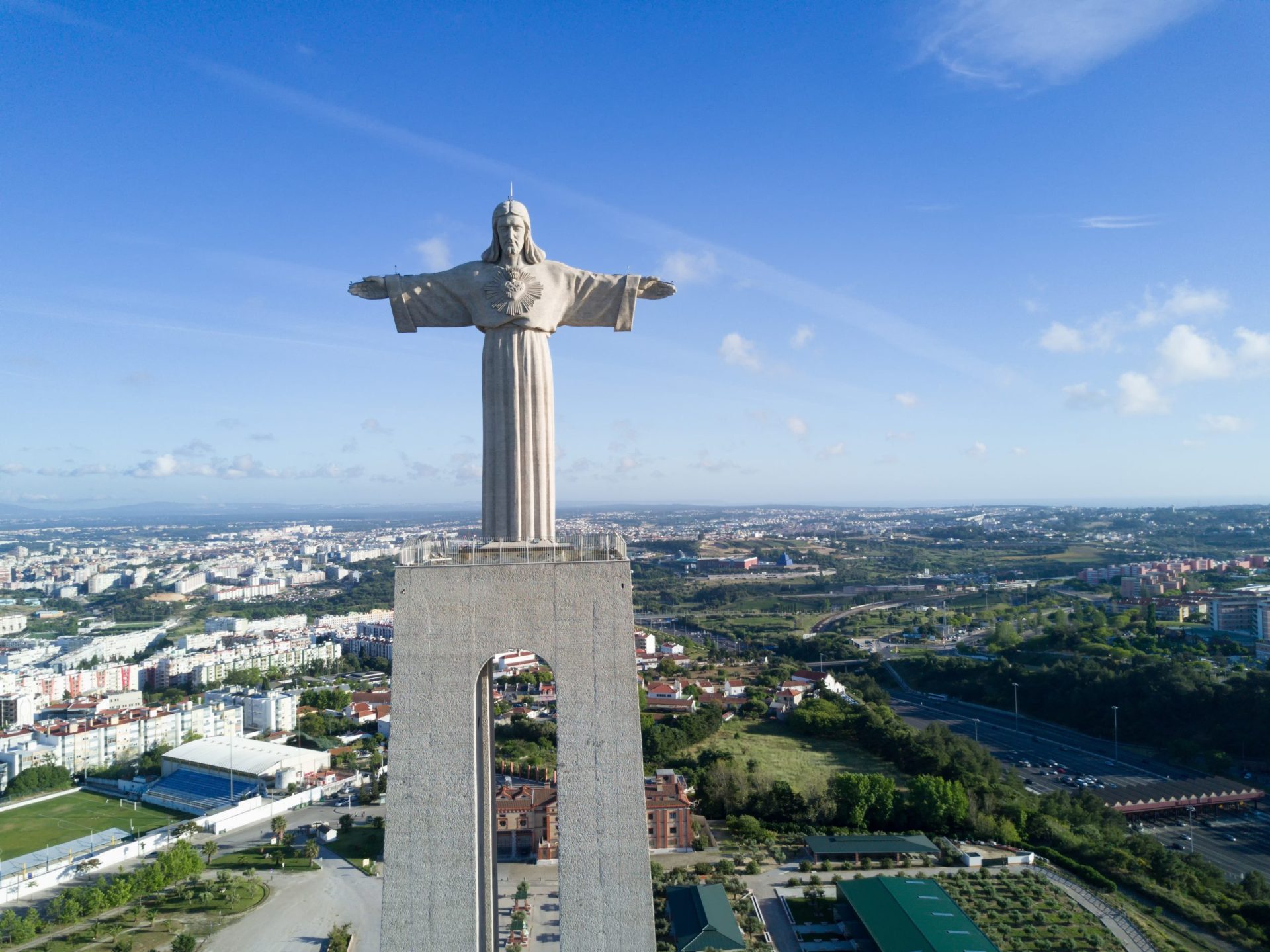 Turistas ficaram retidos no miradouro do Cristo Rei