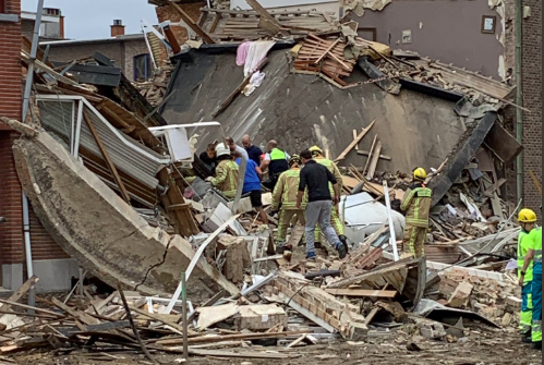 Antuérpia. Explosão provoca colapso de três edifícios