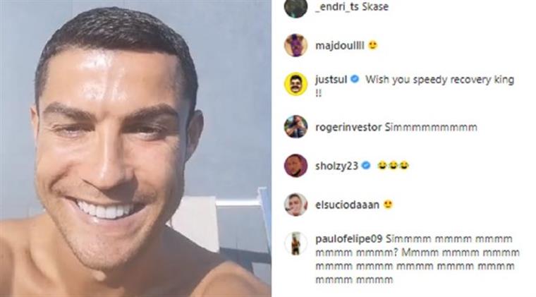 Ronaldo nega ter infringido lei ao viajar infetado para Turim