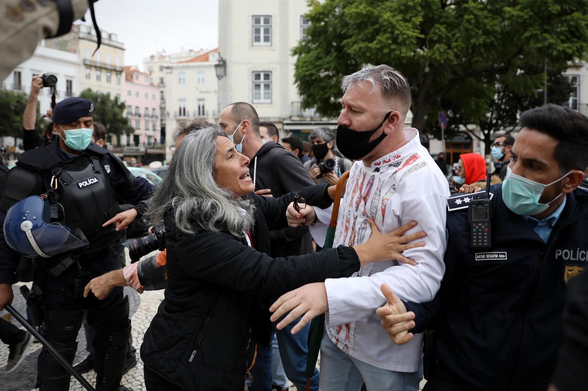 Sindicato condena ameaças feitas a jornalistas durante manifestação no Rossio