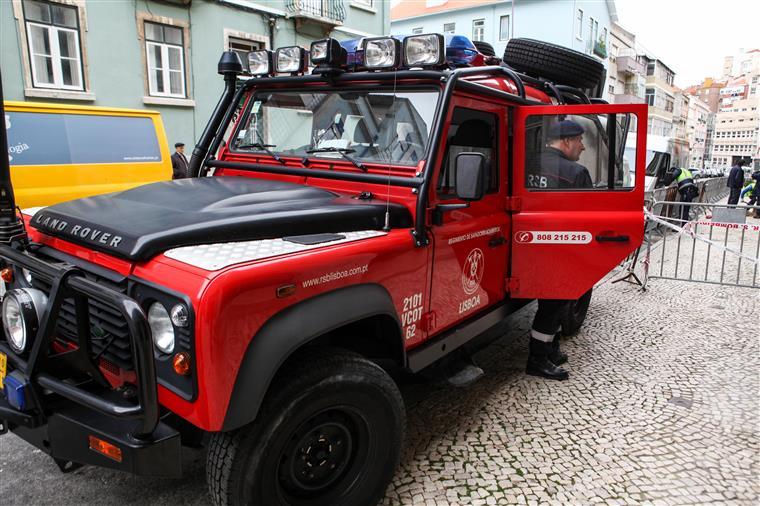 Perigo de derrocada obriga a evacuação de prédio em Lisboa