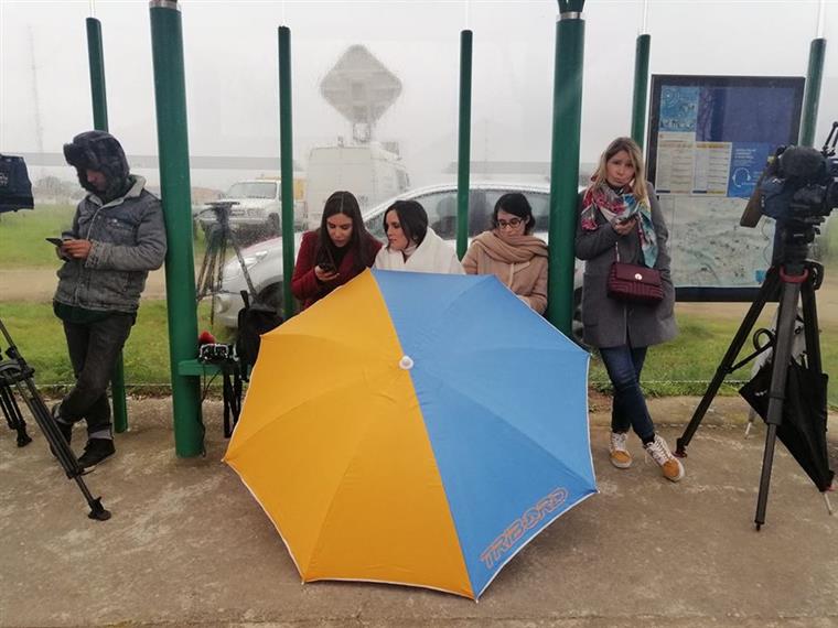 Tancos. Jornalistas já não precisam trabalhar à chuva