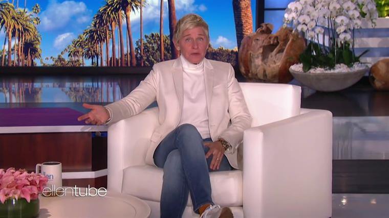 Ellen DeGeneres testa positivo ao novo coronavírus