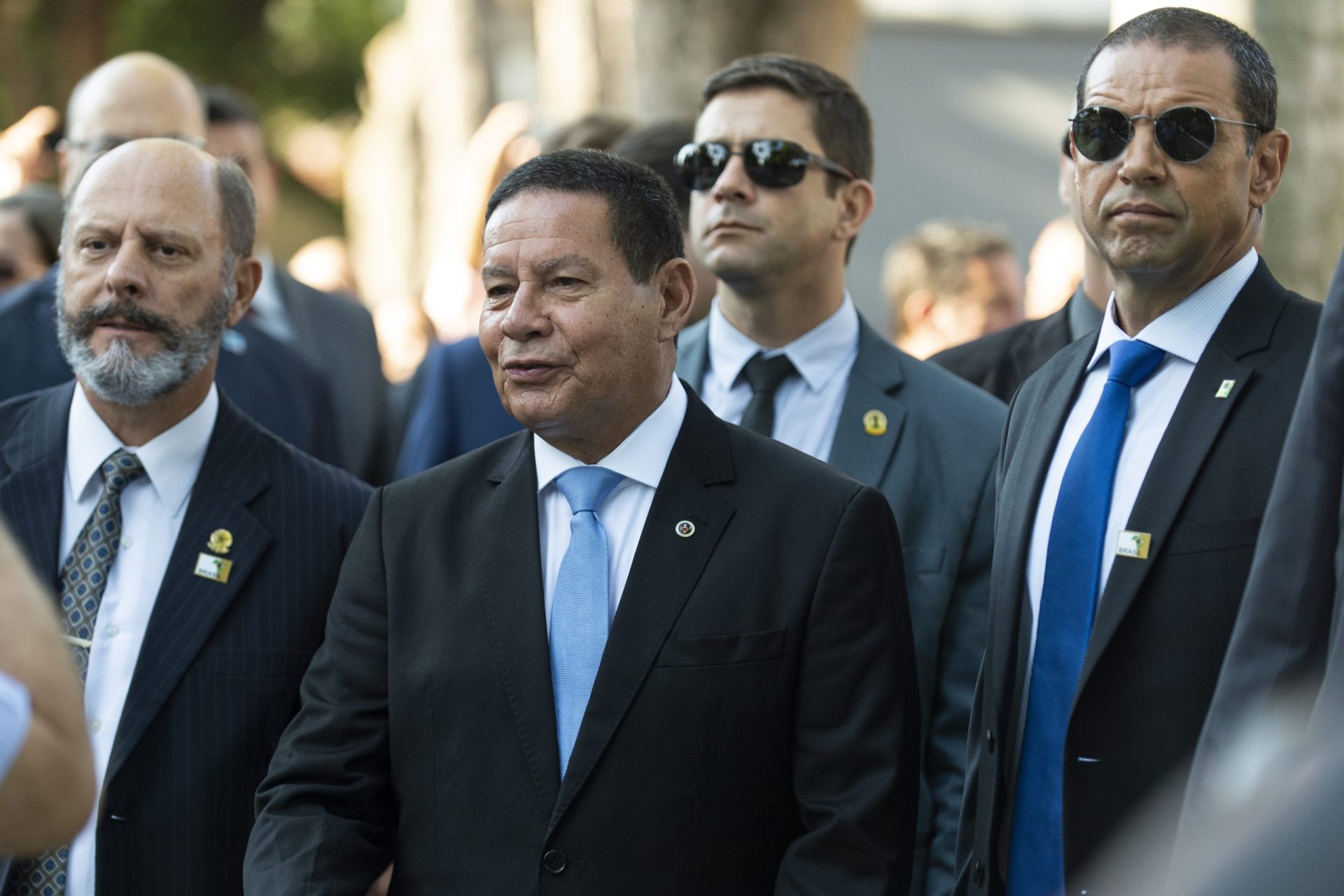 Vice-presidente do Brasil em isolamento depois de testar positivo à covid-19