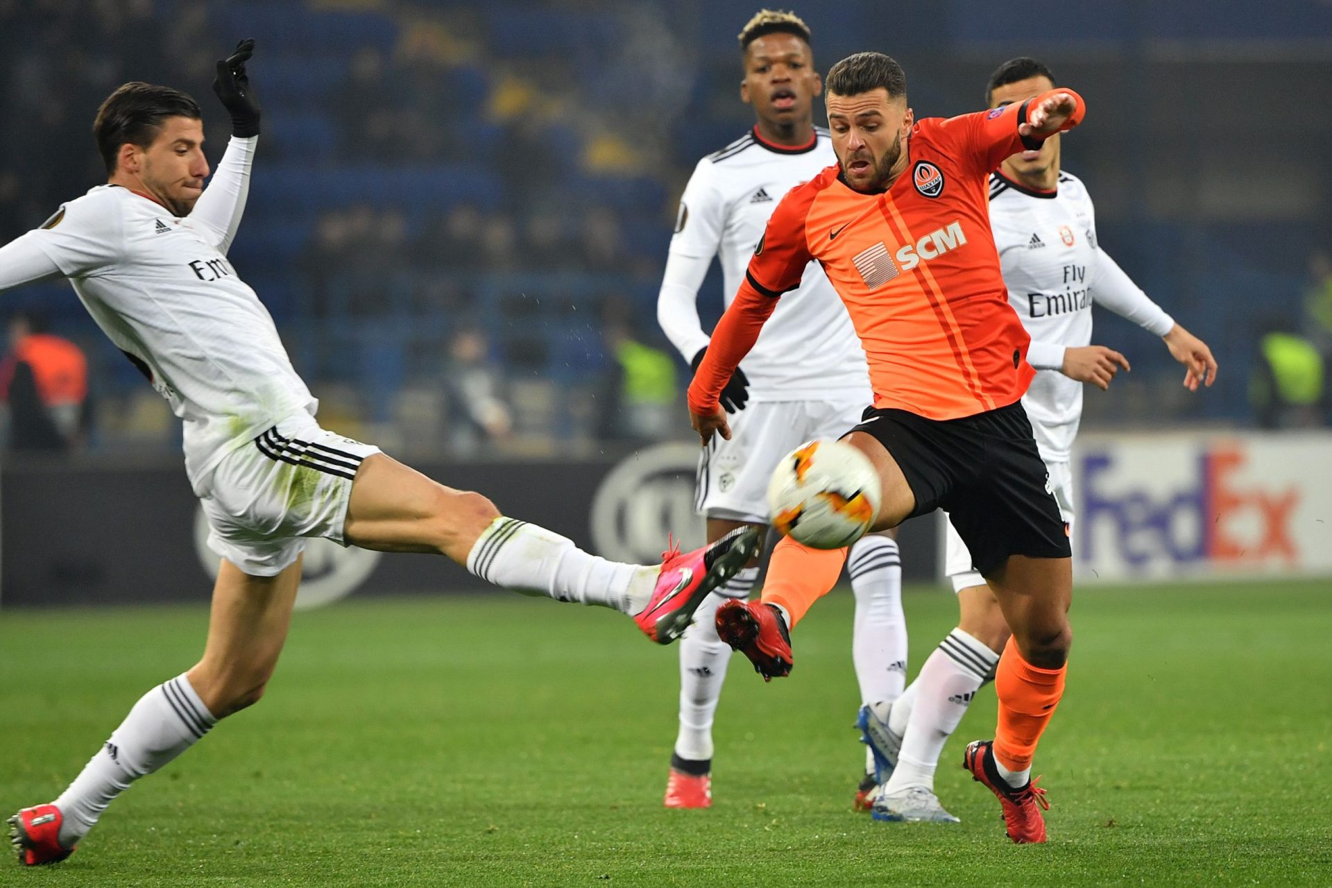 Liga Europa. Benfica derrotado (2-1) na Ucrânia (com vídeo)