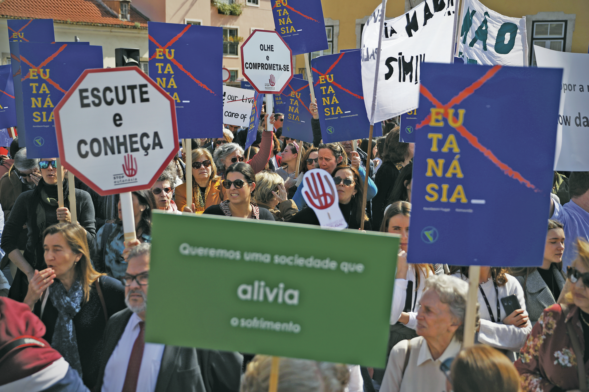 Eutanásia. Manifestação para o trânsito mas não a despenalização