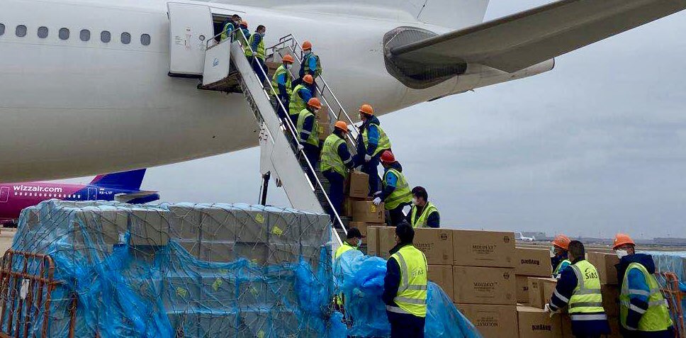 Avião com material médico vindo da China trouxe apenas 24 das 35 toneladas previstas