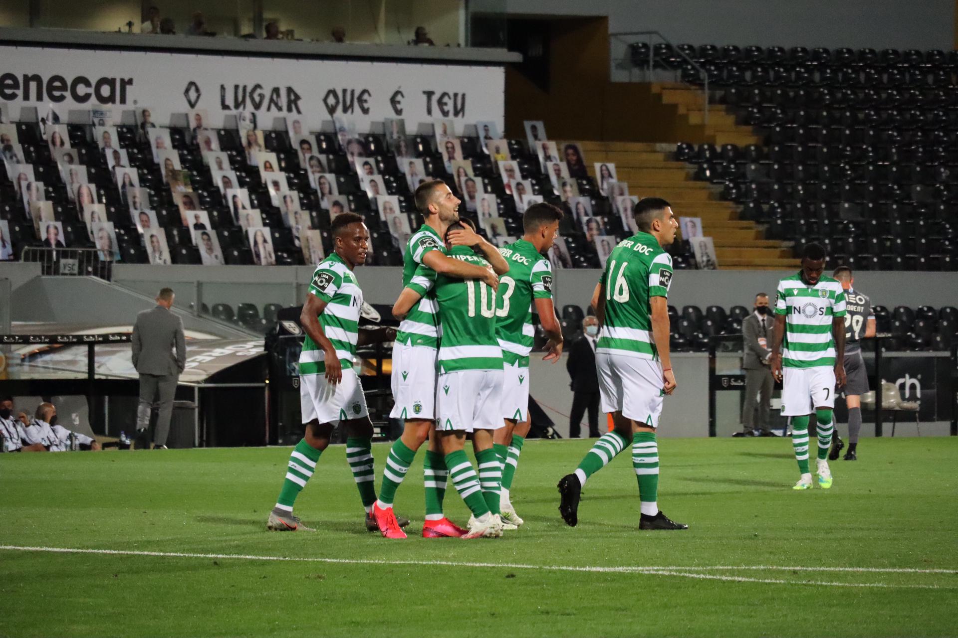 Sporting regressa à I Liga com empate (2-2) em Guimarães