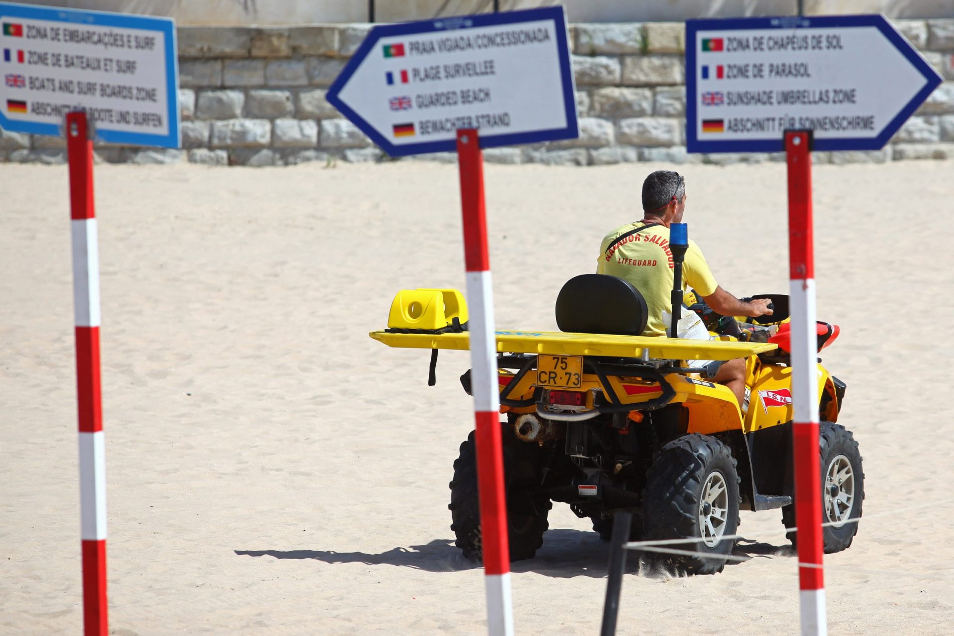 Jovens resgatados a três quilómetros de Praia em Cascais