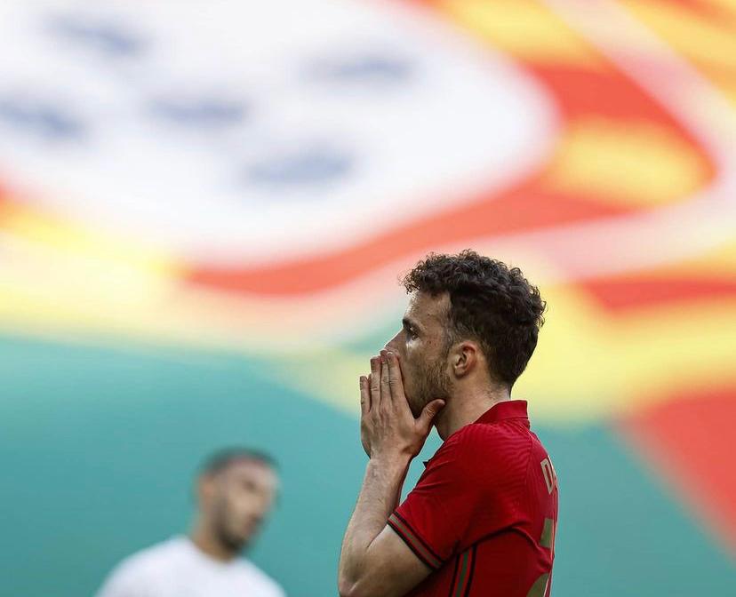 Diogo Jota fora do encontro com o Luxemburgo