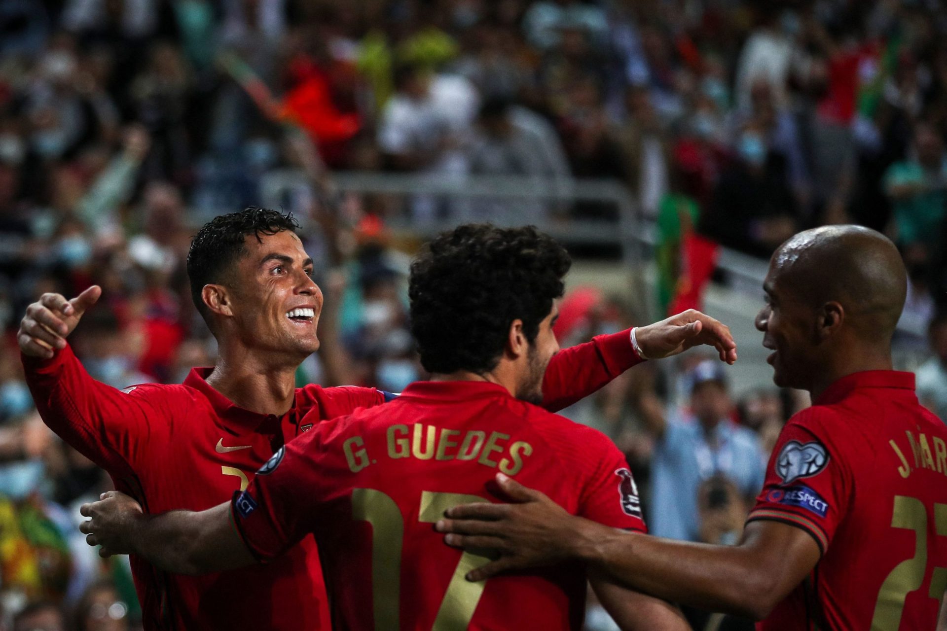 Portugal mais perto da qualificação para Mundial’2022 depois de golear Luxemburgo por 5-0