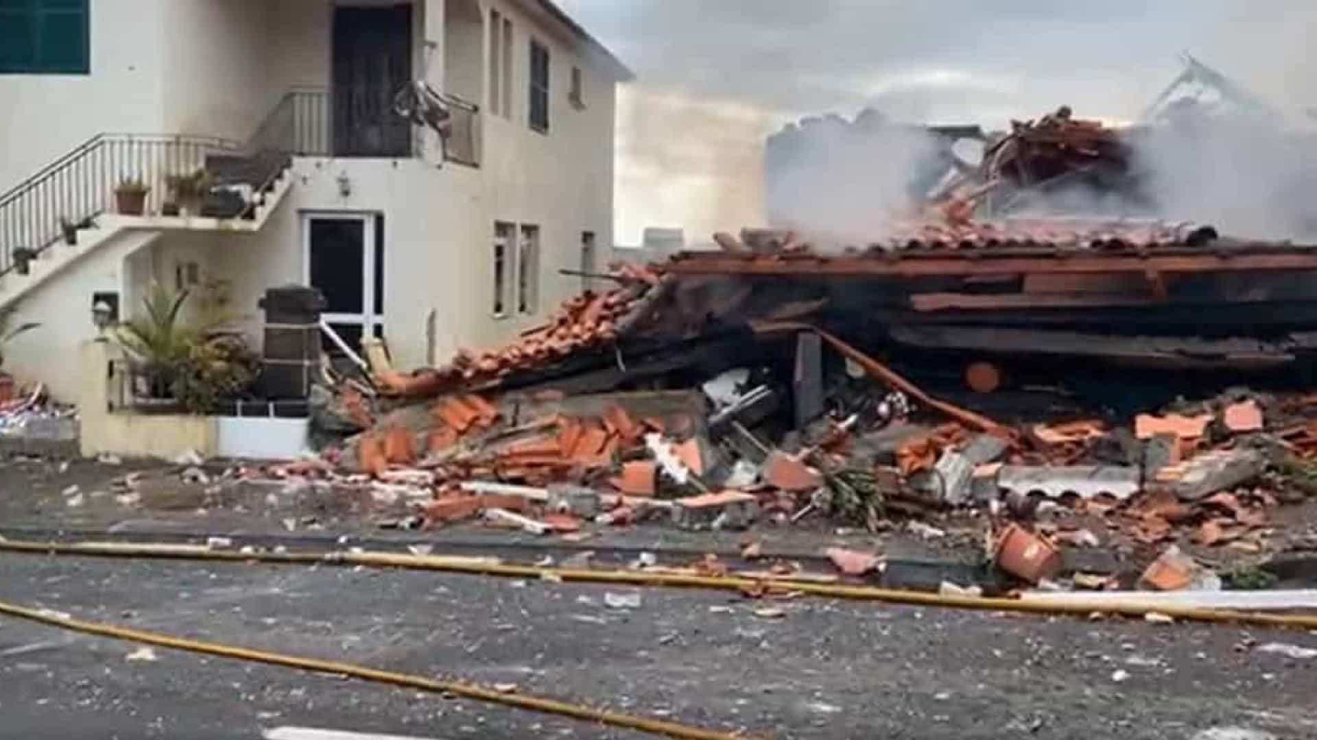 Cinco feridos em explosão num restaurante da Madeira