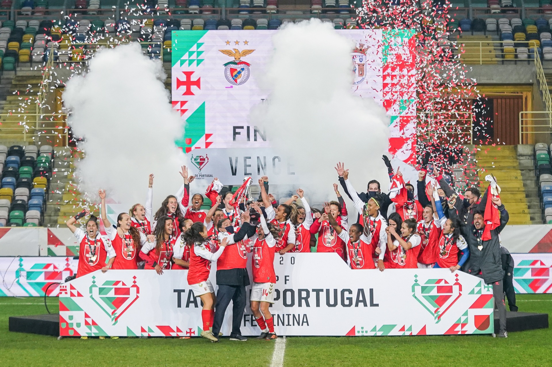 SC Braga vence Benfica e conquista Taça de Portugal