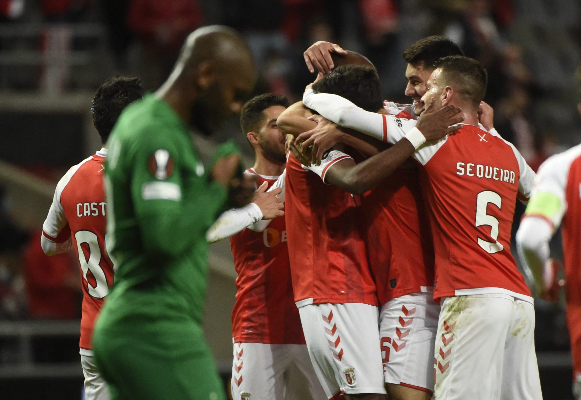 Liga Europa. Sporting de Braga vence Ludogorets (4-2) e lidera grupo F