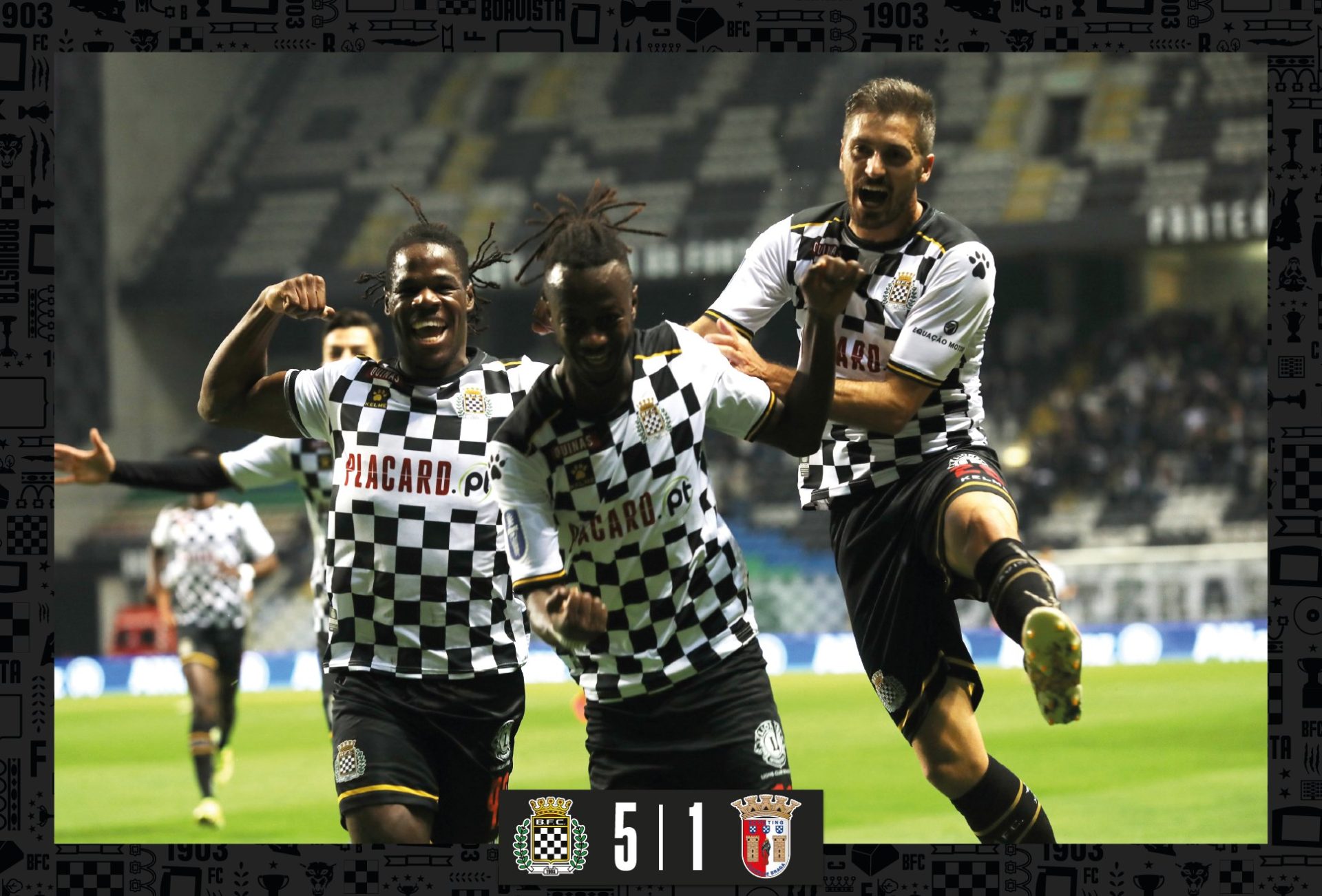 Boavista goleia Sporting de Braga por 5-1 e está na ‘final four’ da Taça da Liga