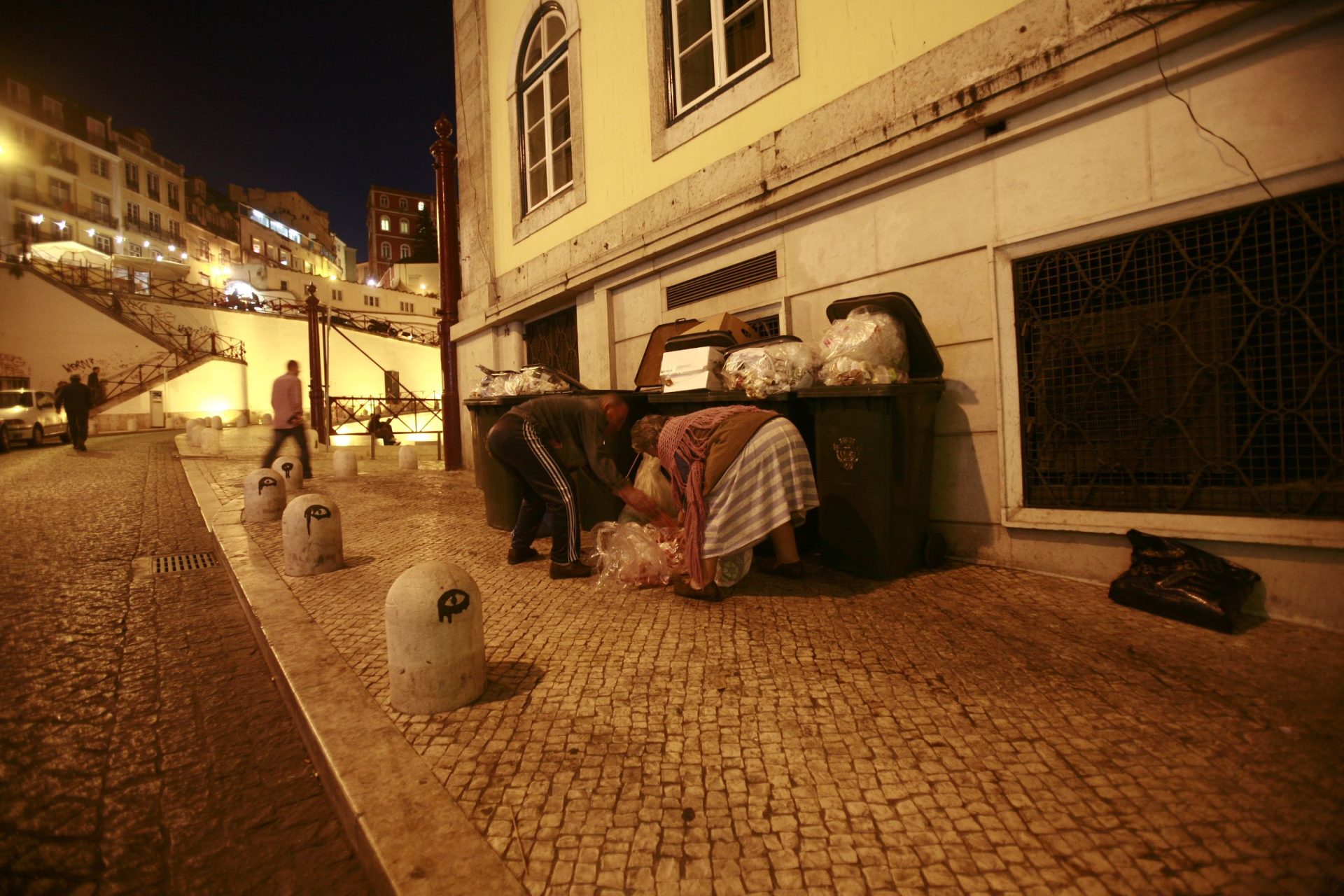 Lisboa sem recolha de lixo no Natal