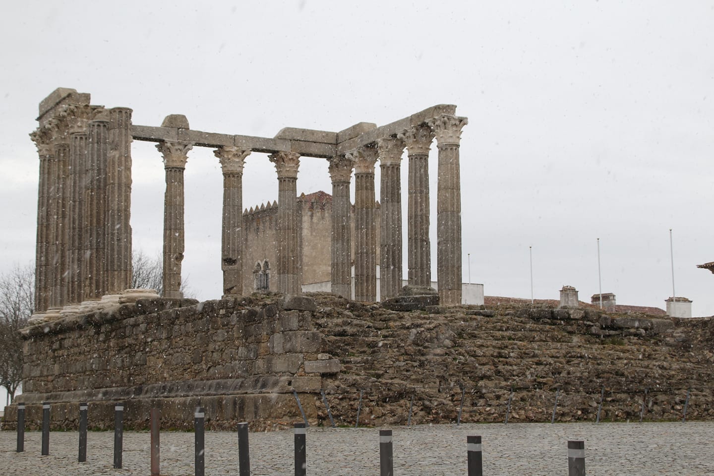 Neve regressou ao Alentejo. Veja as imagens