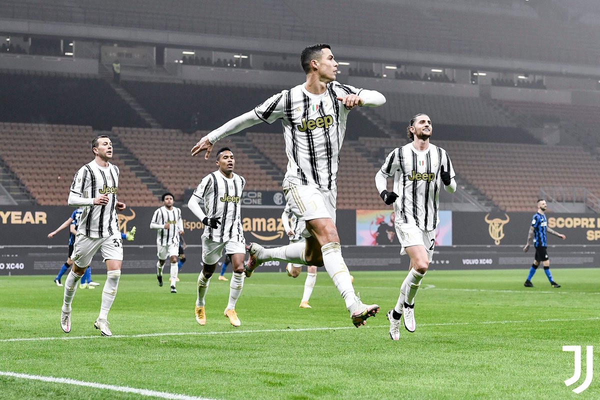 Juve vence primeira mão das meias finais da Taça de Itália com bis de Cristiano Ronaldo