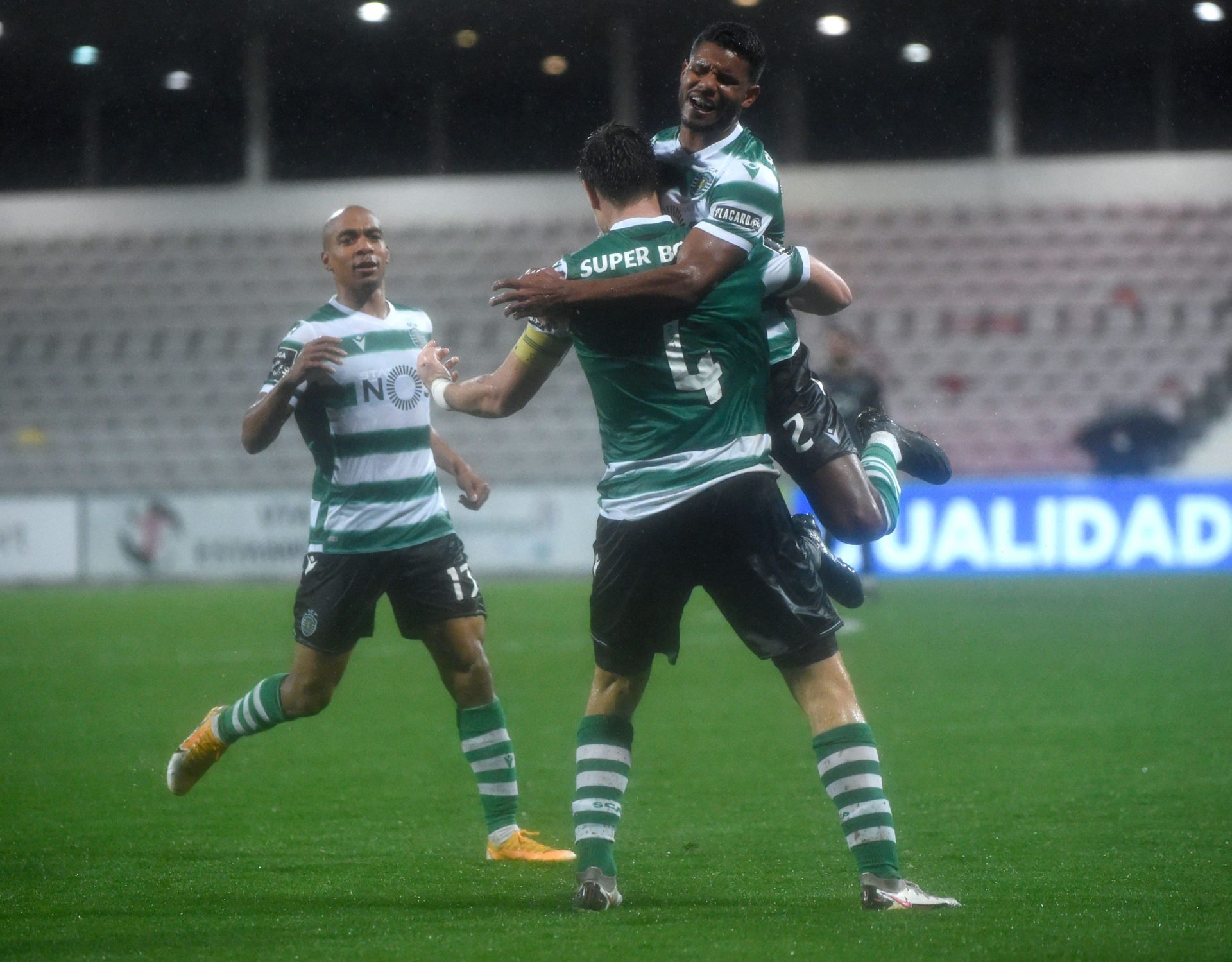 Sporting vence em Barcelos com dois golos marcados nos últimos 10 minutos de jogo