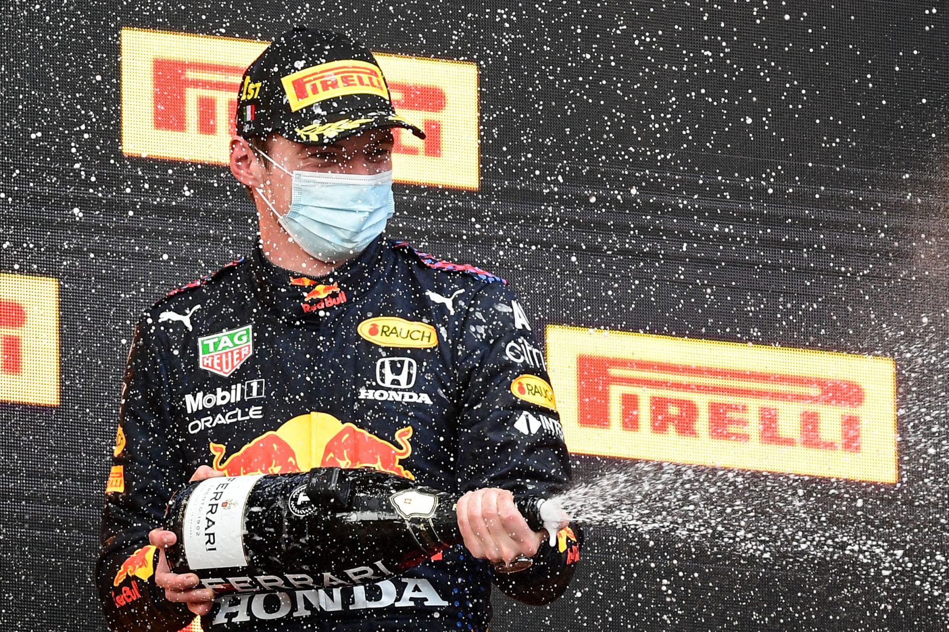 Verstappen vence Grande Prémio dell’Emilia Romagna/Ímola baixo a chuva