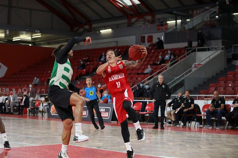 Sporting está na final do campeonato de basquetebol após bater o Benfica