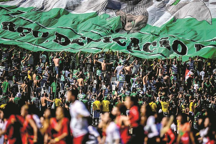 Elementos da claque Torcida Verde do Sporting agredidos por rivais