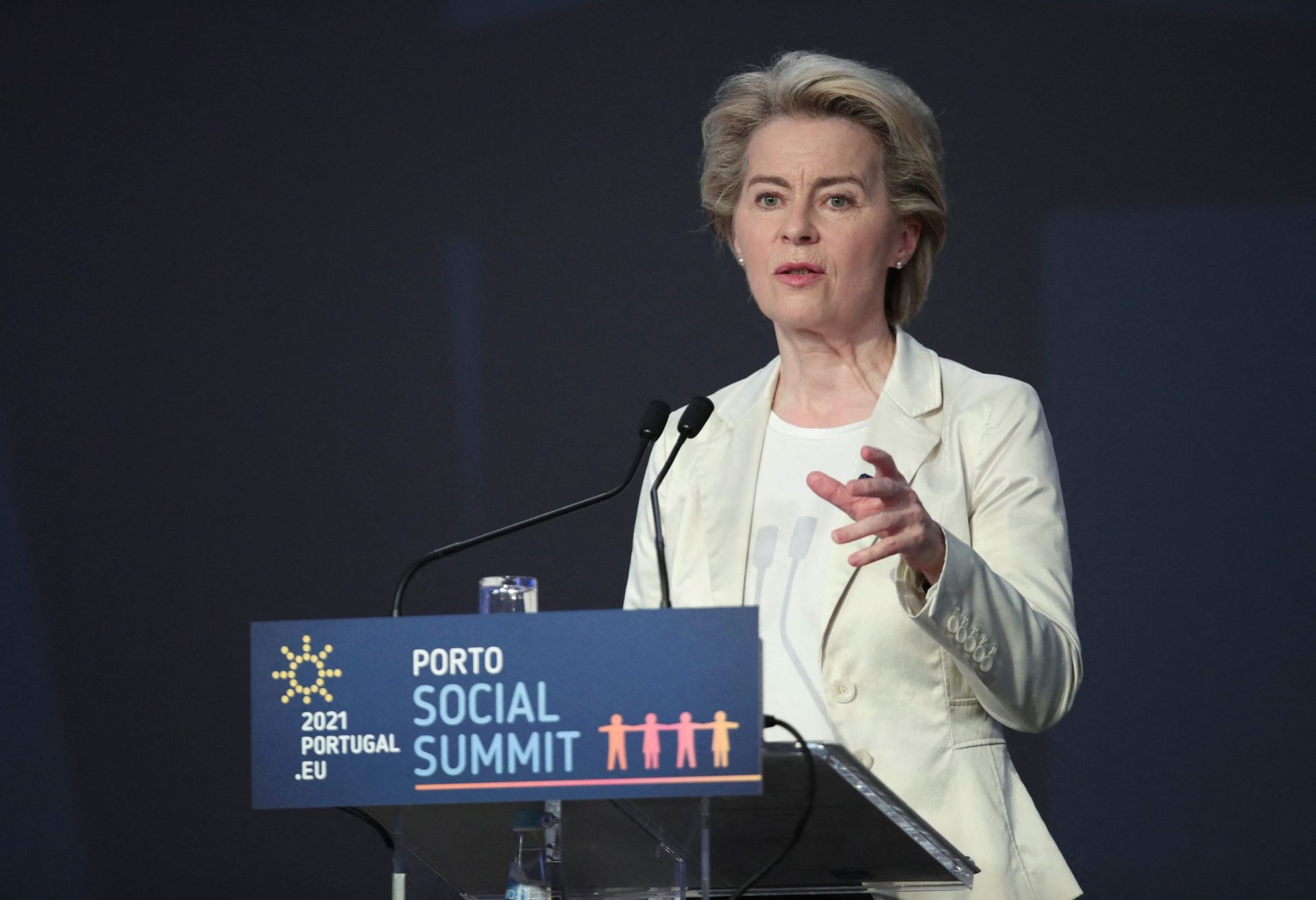 Von der Leyen citou enfermeira portuguesa: “Juntos somos mais fortes”