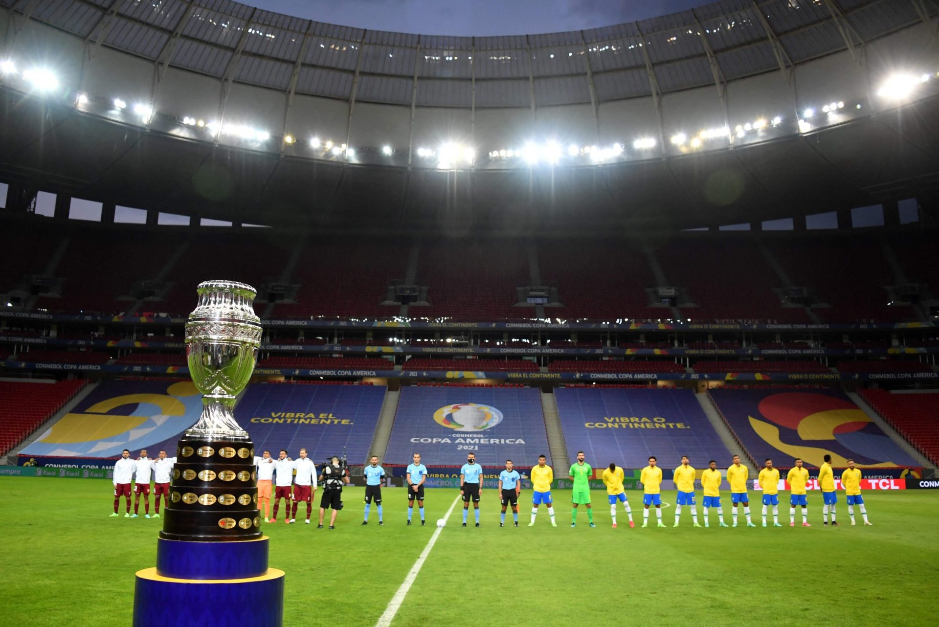 Copa América. 52 pessoas testaram positivo à covid-19