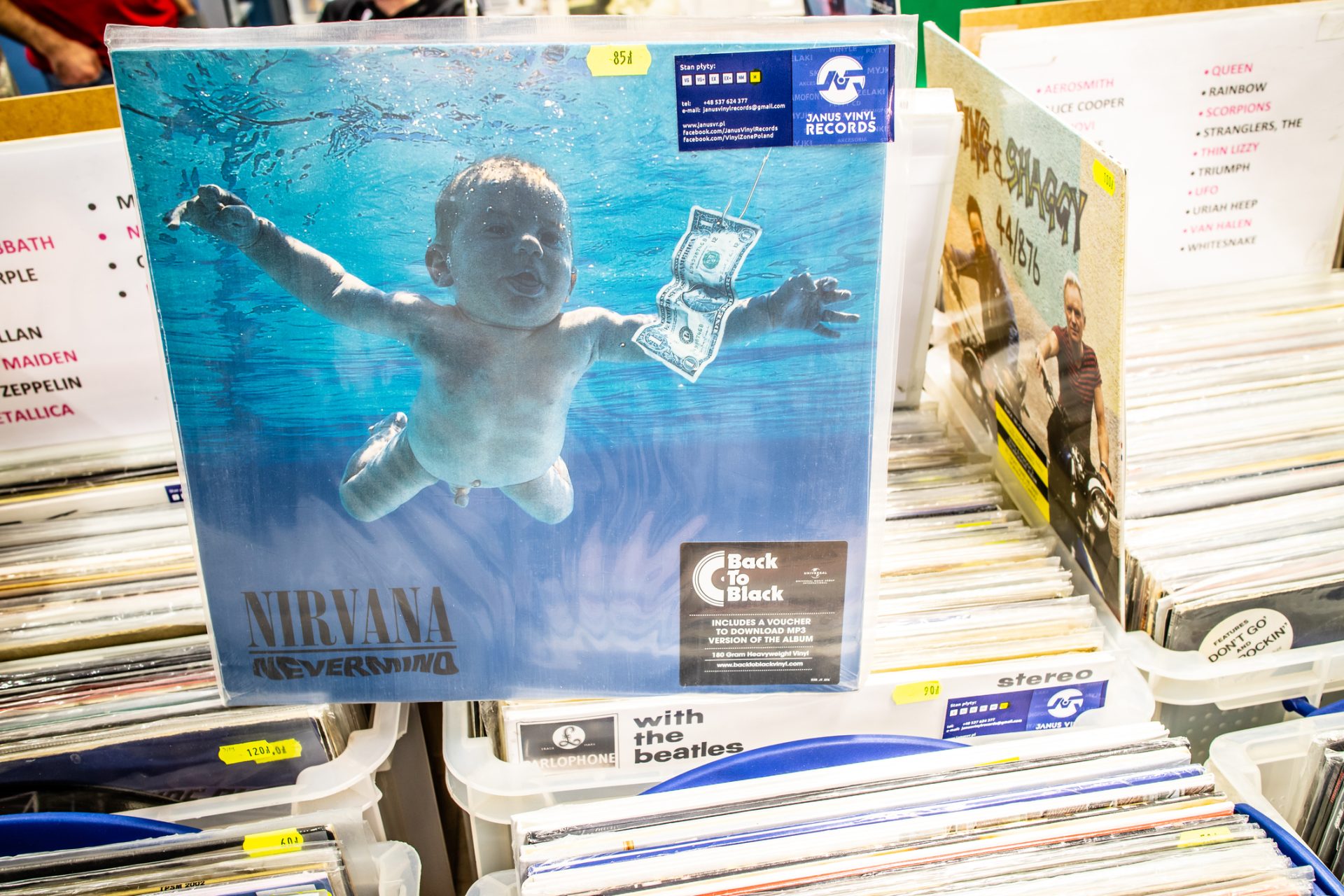Nirvana acusados de pornografia infantil por bebé da capa de ‘Nevermind’