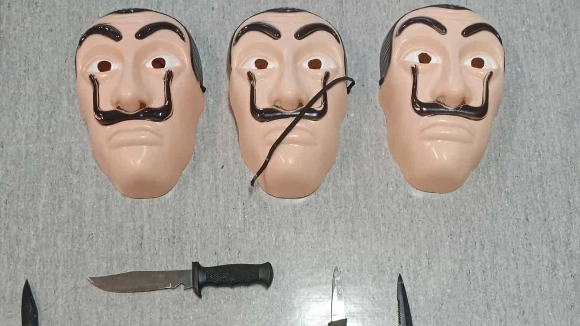 Seixal. Homens que roubaram posto dos CTT com máscaras de ‘La Casa de Papel’ foram detidos em apenas quatro minutos