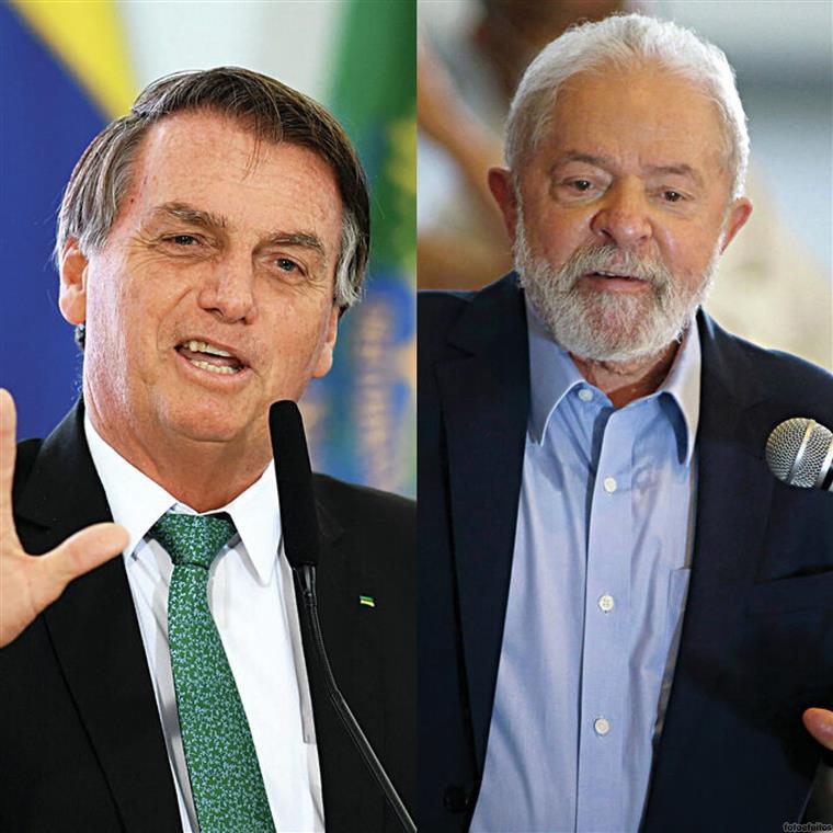 Lula à frente de Bolsonaro mas Brasil vai a segunda volta