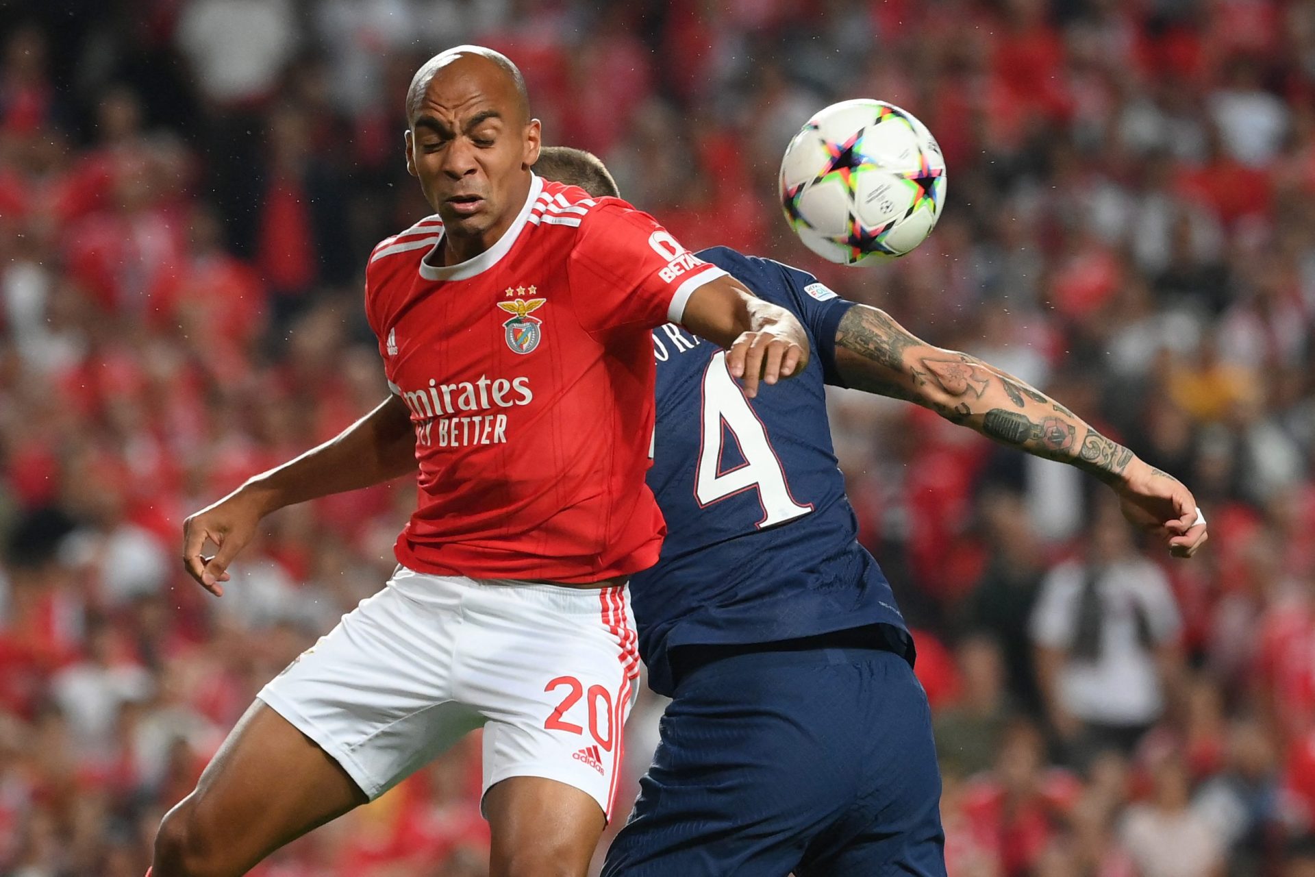 Benfica olhou PSG nos olhos