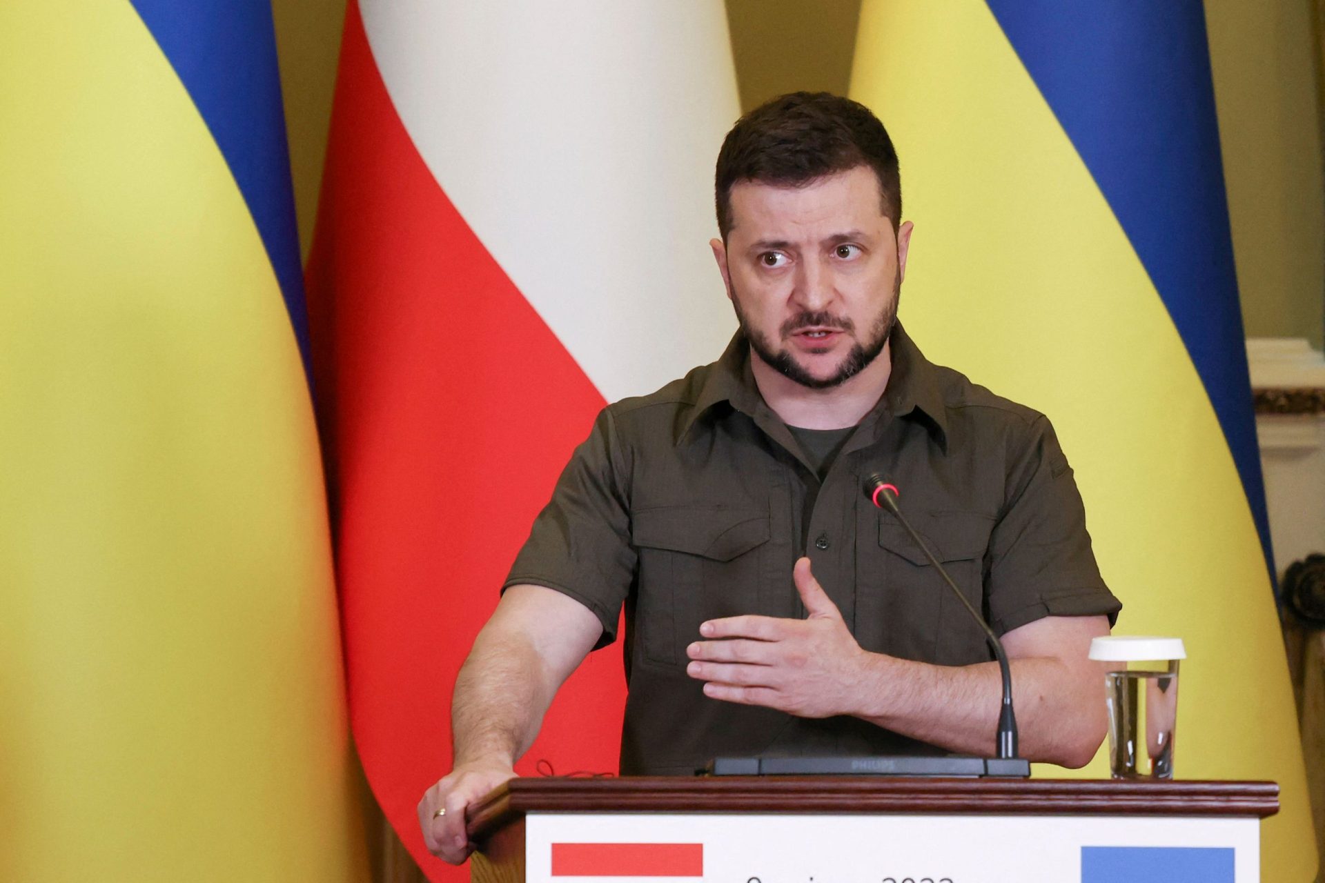 Míssil que atingiu Polónia não era ucraniano, diz Zelensky