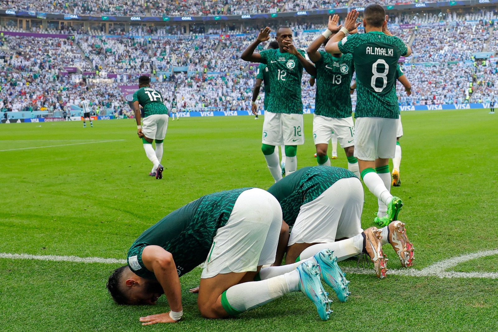 Argentina derrotada pela Arábia Saudita