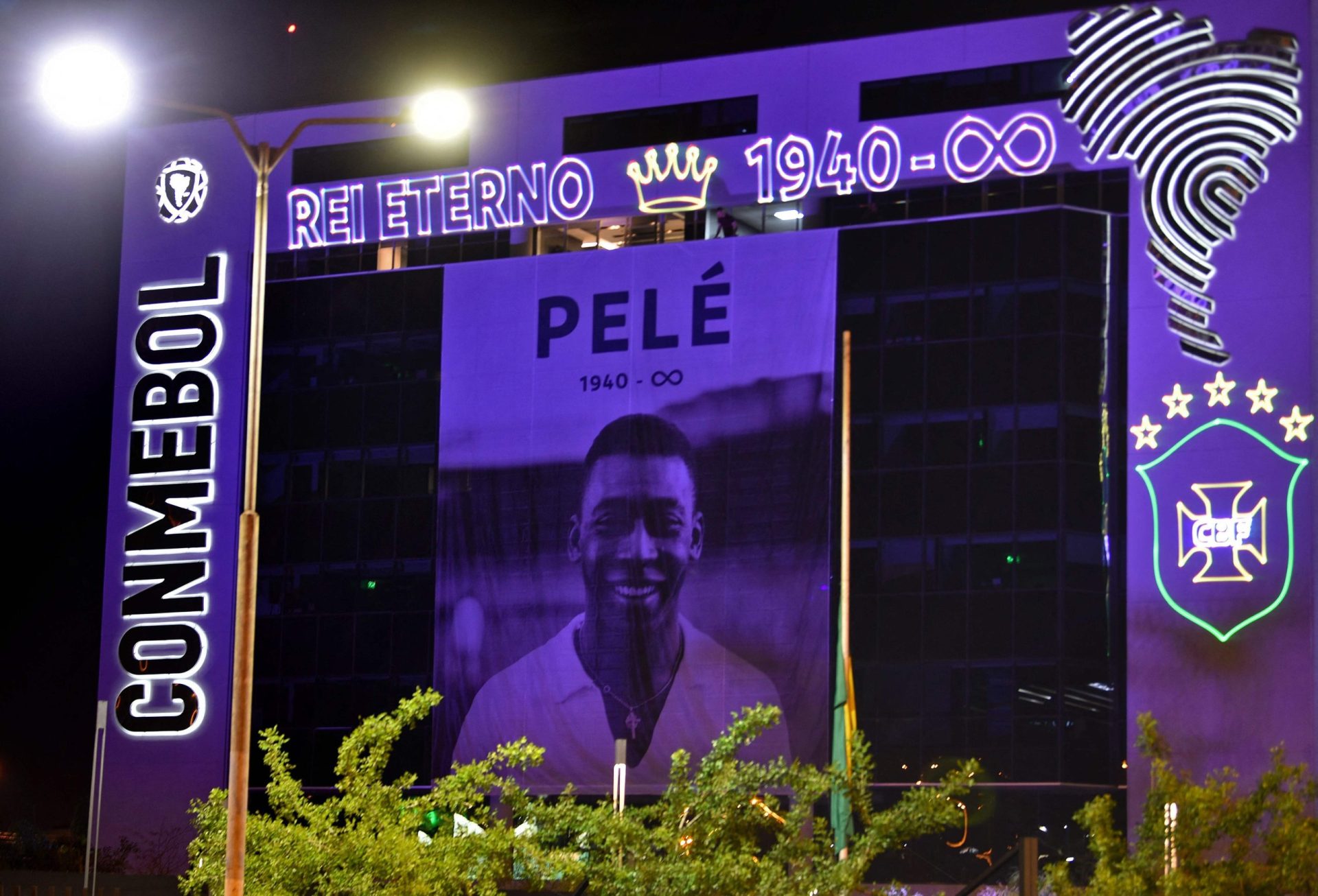 Conmebol declara cinco dias de luto pela morte de Pelé