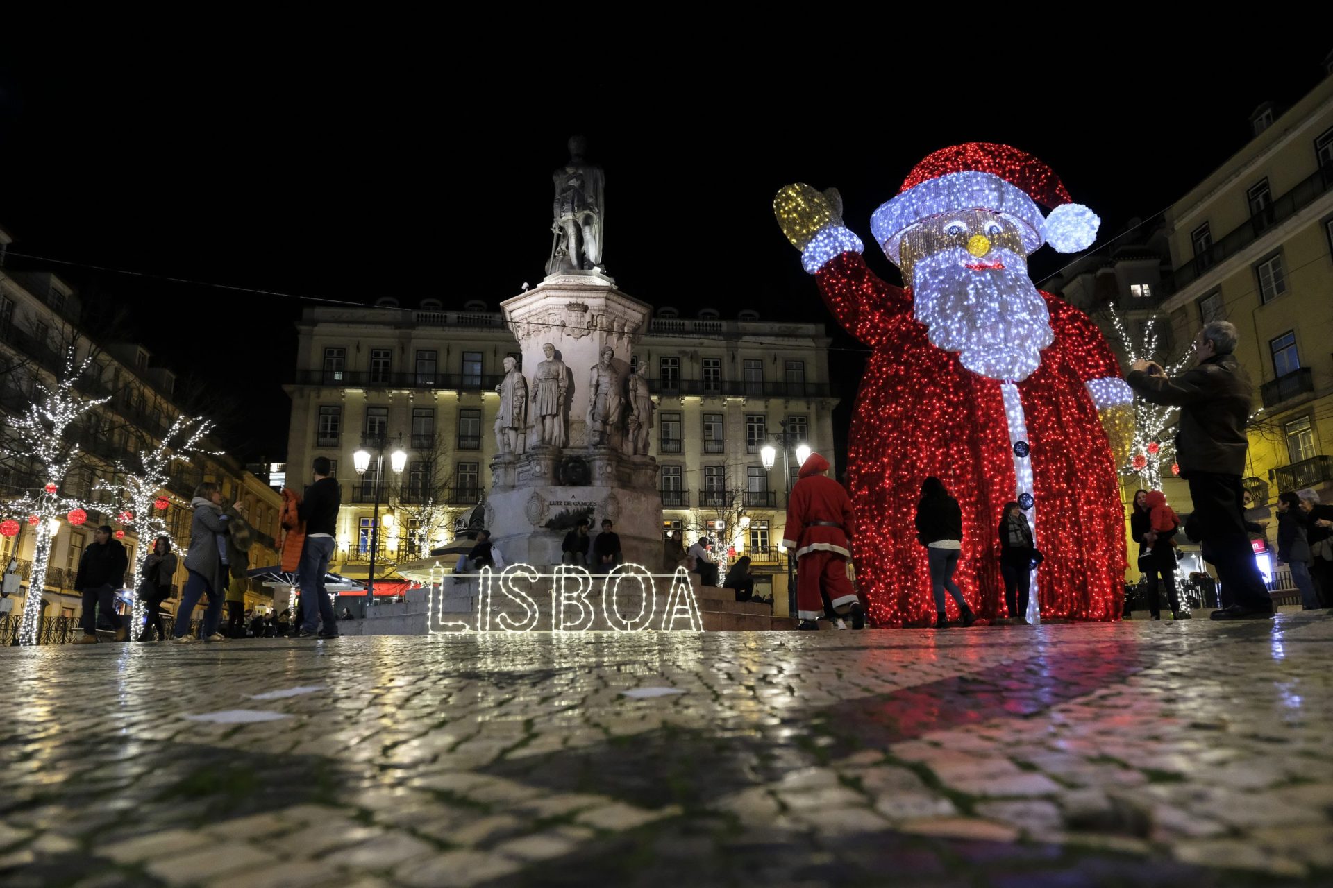 Lisboa. Inauguração das luzes de Natal antecipada para esta segunda-feira