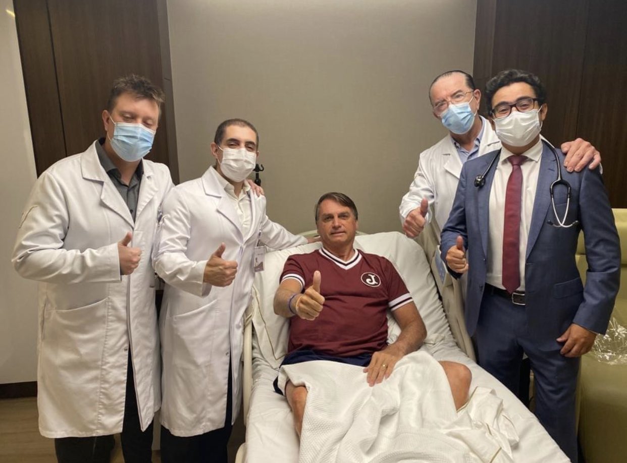 Bolsonaro já teve alta hospitalar